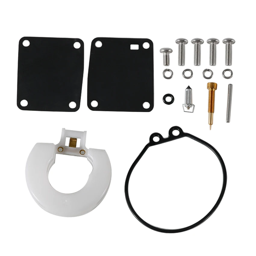 

Fits for Nissan 4hp NS4 / 5hp NS5 / 8hp NS8 / 9.8hp NS9.8 Motorcycle Carburetor Repair Kit Outboard Parts 369-871221 369-87122-1