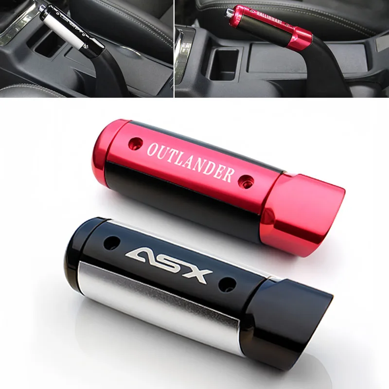 

Aluminum Alloy HandBrake Lever Modified Refitting Protection Cover For Mitsubishi Lancer EX EV0 ASX Outlander Pajero Sport
