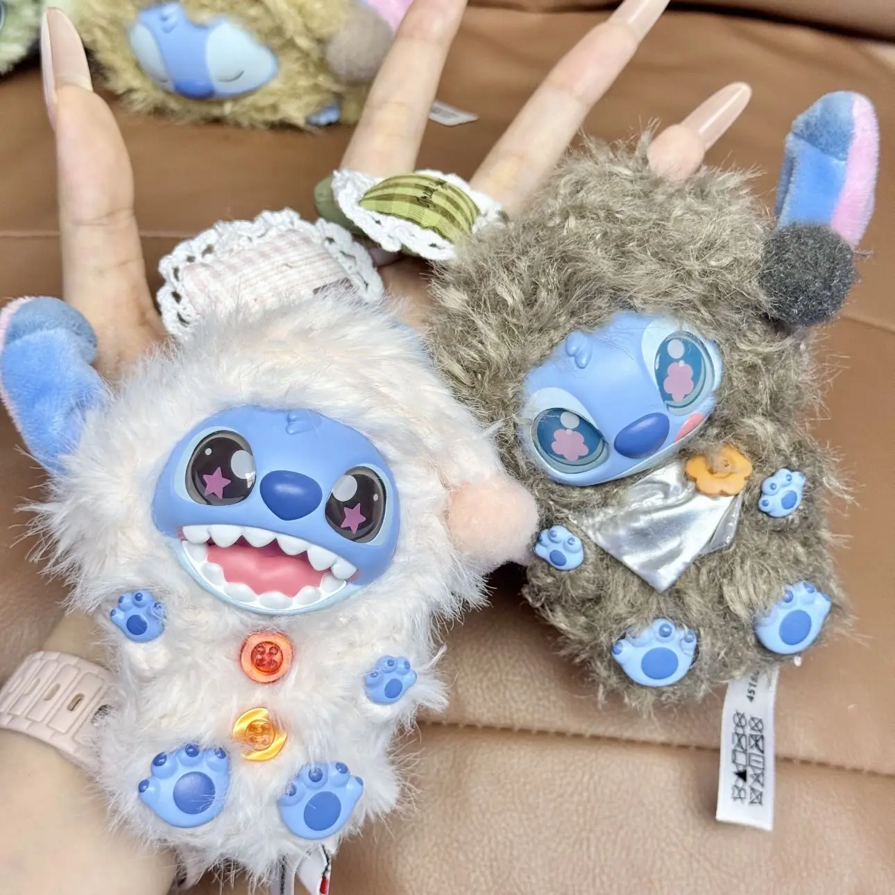 Nuevo Peluche Original de Disney Stitch de la Serie Hit Snooze, Caja Sorpresa, Decoración para Bolsos, Bonito Coleccionable, Regalo Personalizado