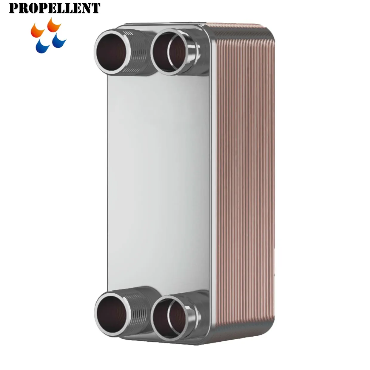 PLB085 Brazed Plate Heat Exchanger High Thermal Conductivity Copper Brazing Excellent Heat Exchange Competitive Price
