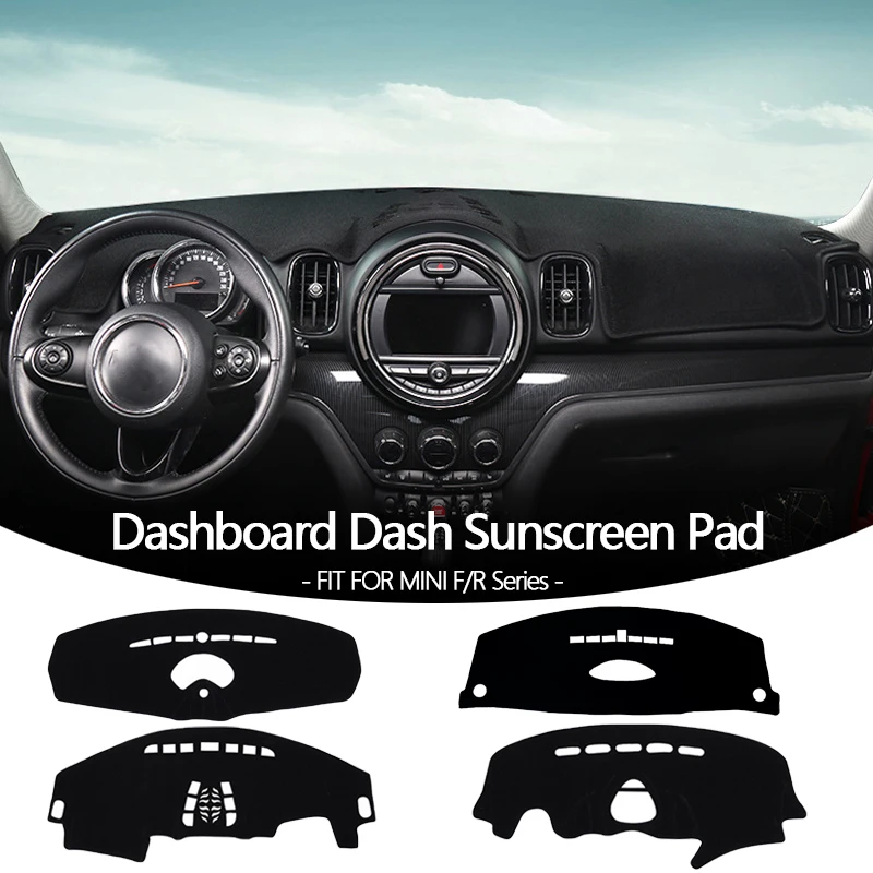 

1 шт. для Mini Cooper F54 F56 F55 F60 R56 R55 R60 R61 коврик для панели приборной панели автомобиля солнцезащитный крем нескользящая накладка автомобильные аксессуары