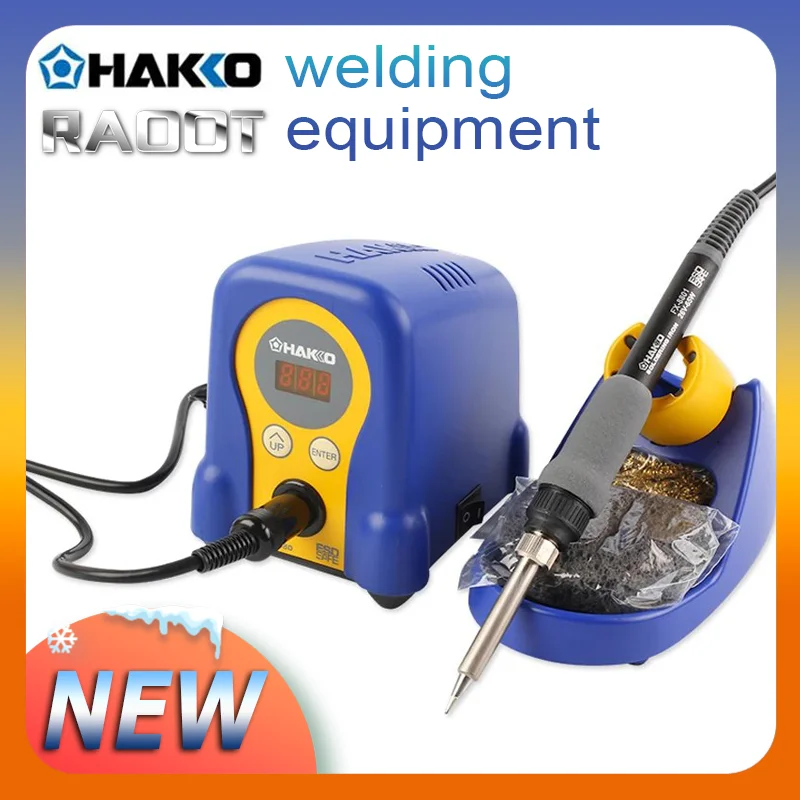 HAKKO FX-888D 70W Intelligent Adjustable Temperature ESD Original Soldering Station for Mobile Phone SMD PCB Welding Equipment