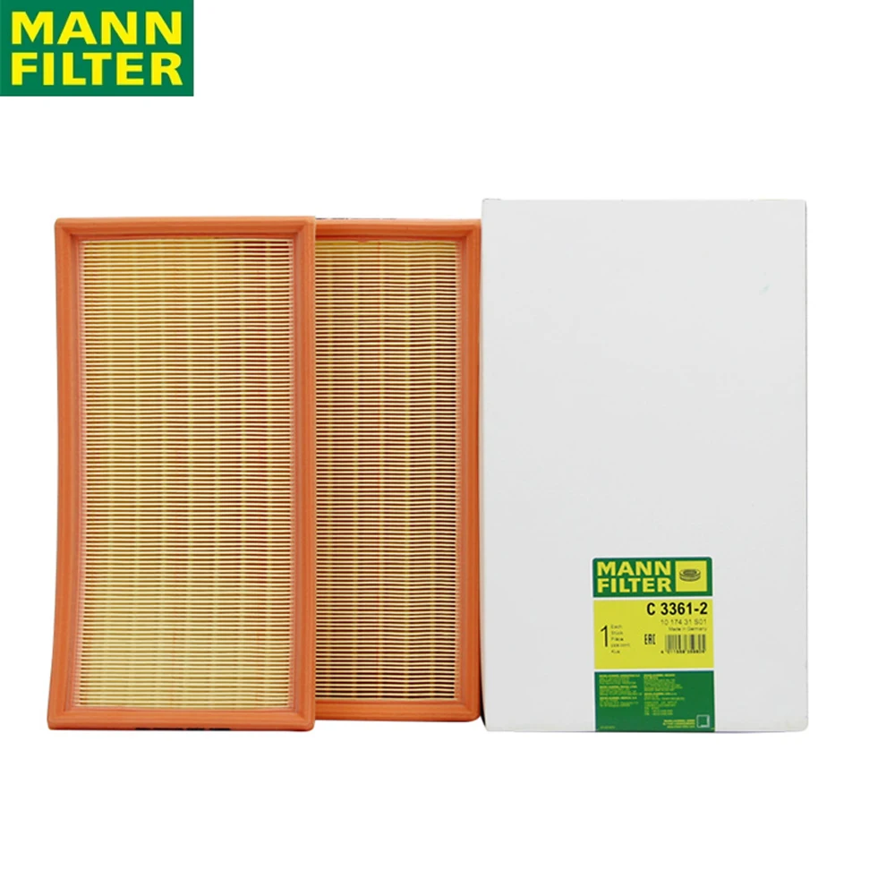 

MANN FILTER C3361-2 Car Air Filter To MERCEDES-BENZ CLK CLS High Dust Holding Capacity Low Flow Resistance 156 094 05 04(2PCS)