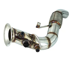 M57 N2 Downpipe 335D E90 E91 E92 tubo di uscita turbo 535D E60 E61 635D E63 E64 X3 E83 X5 E70 X6 E71 tubo di scarico 2.75''