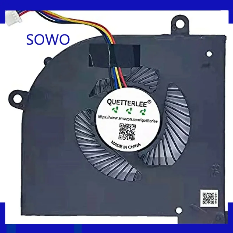 Replacement New Laptop CPU Cooling Fan for MSI GS65 GS65VR WS65 P65 MS-16Q1 MS-16Q2 MS-16Q3 MS-16Q4 MS-16Q5 Series Fan