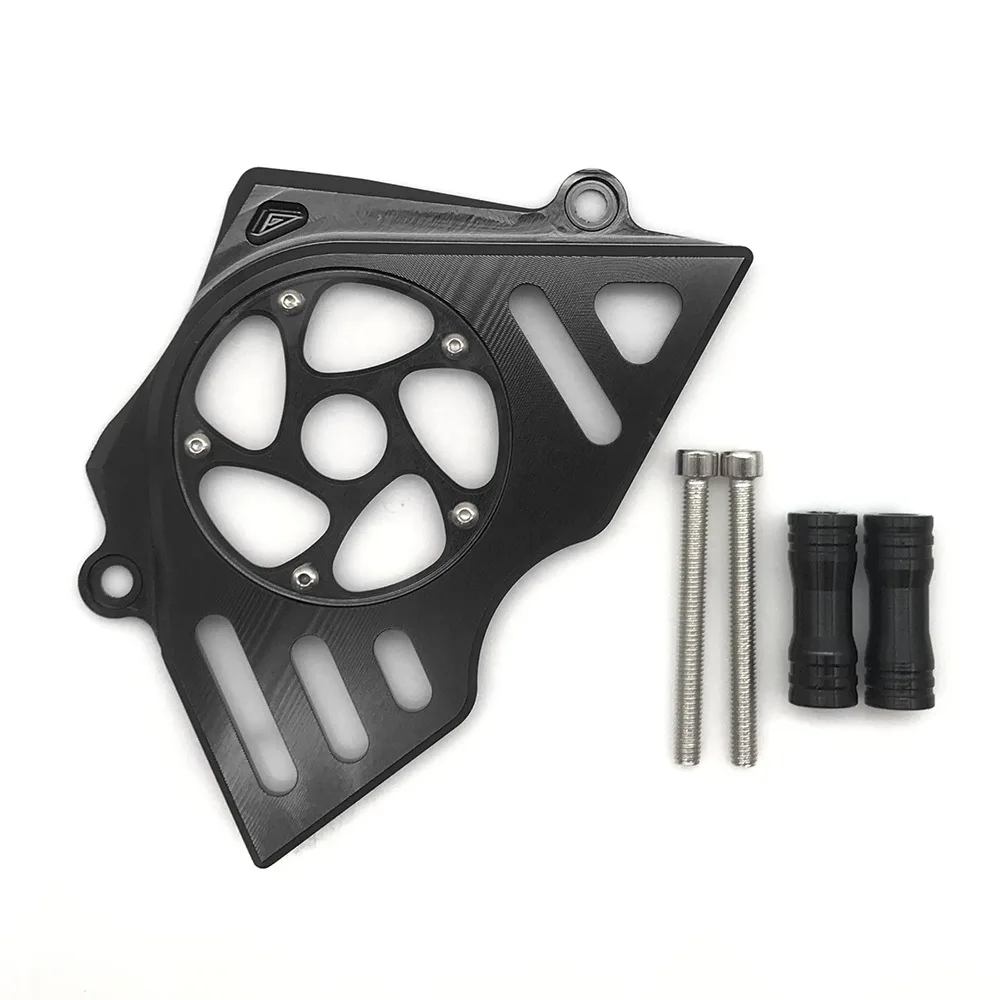 For Honda CBR250 2011-2014 CBR250R 2010-2013 Motorcycle Front Chain Guard Sprocket Protector Cover Black