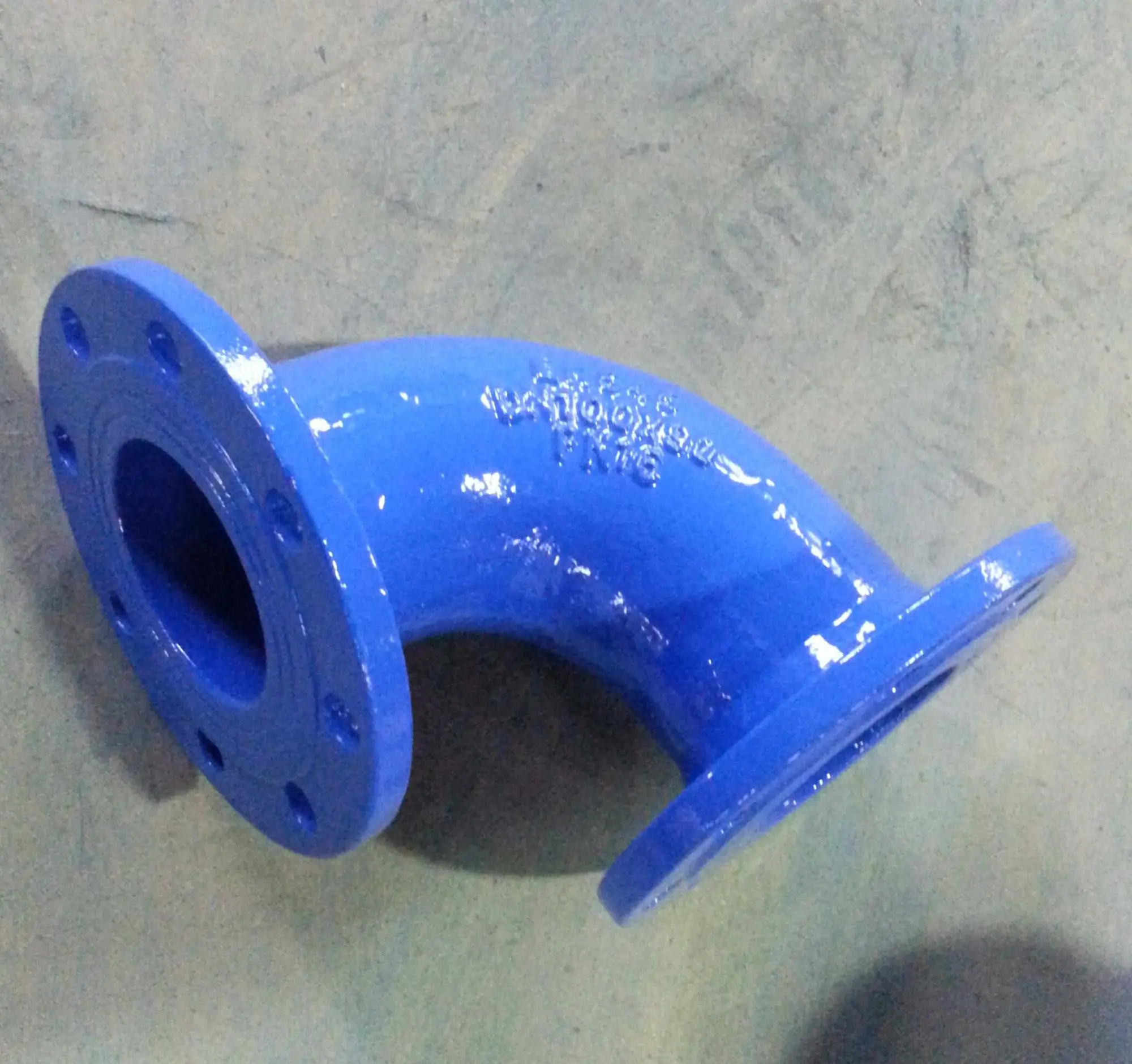 Double Flanged 90 Degree Bend