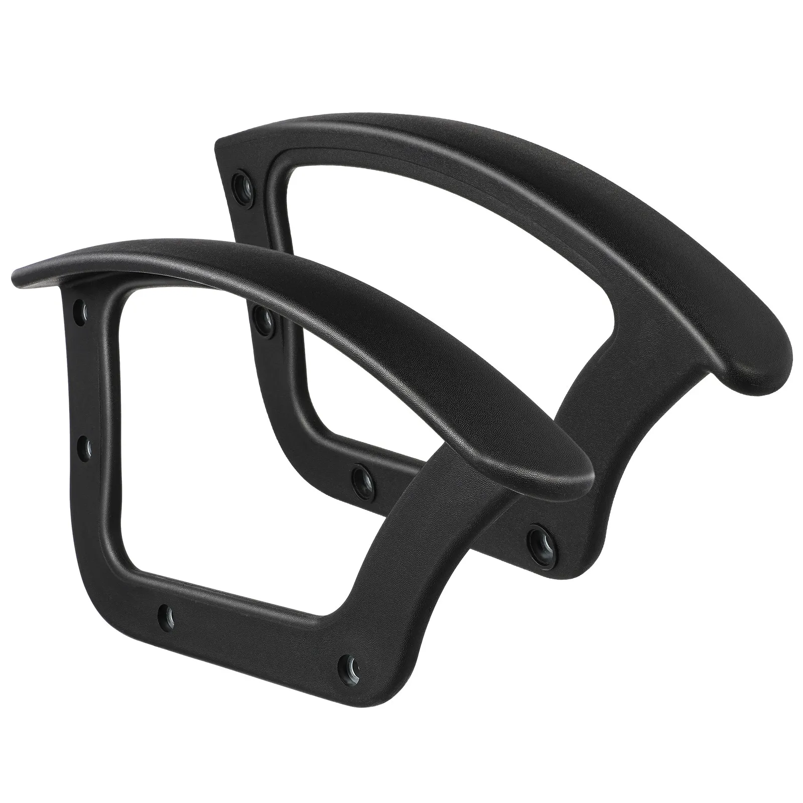 2Pcs Chair Armrest Accessories Plastic Arm Rings for Office Computer Chair Replacement Parts Gaming Desk Components