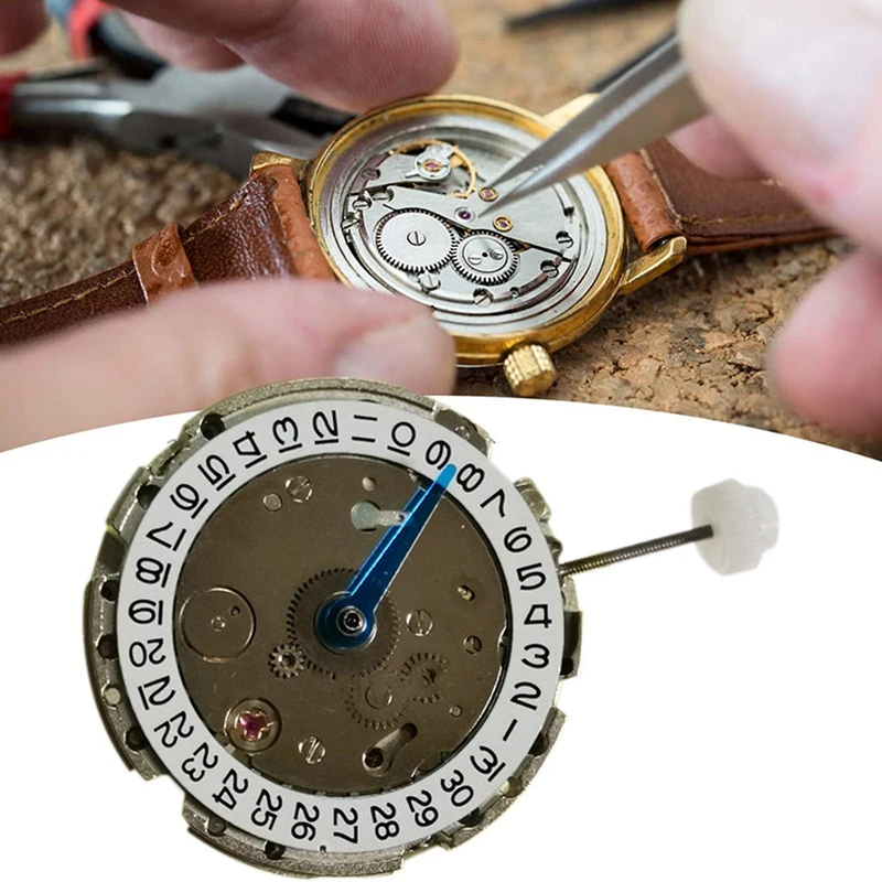 

GMT2813 Watch Movement 2813 Four-Needle 3 O'clock Small Calendar Automatic Mechanical Movement Replacement DG3804-3