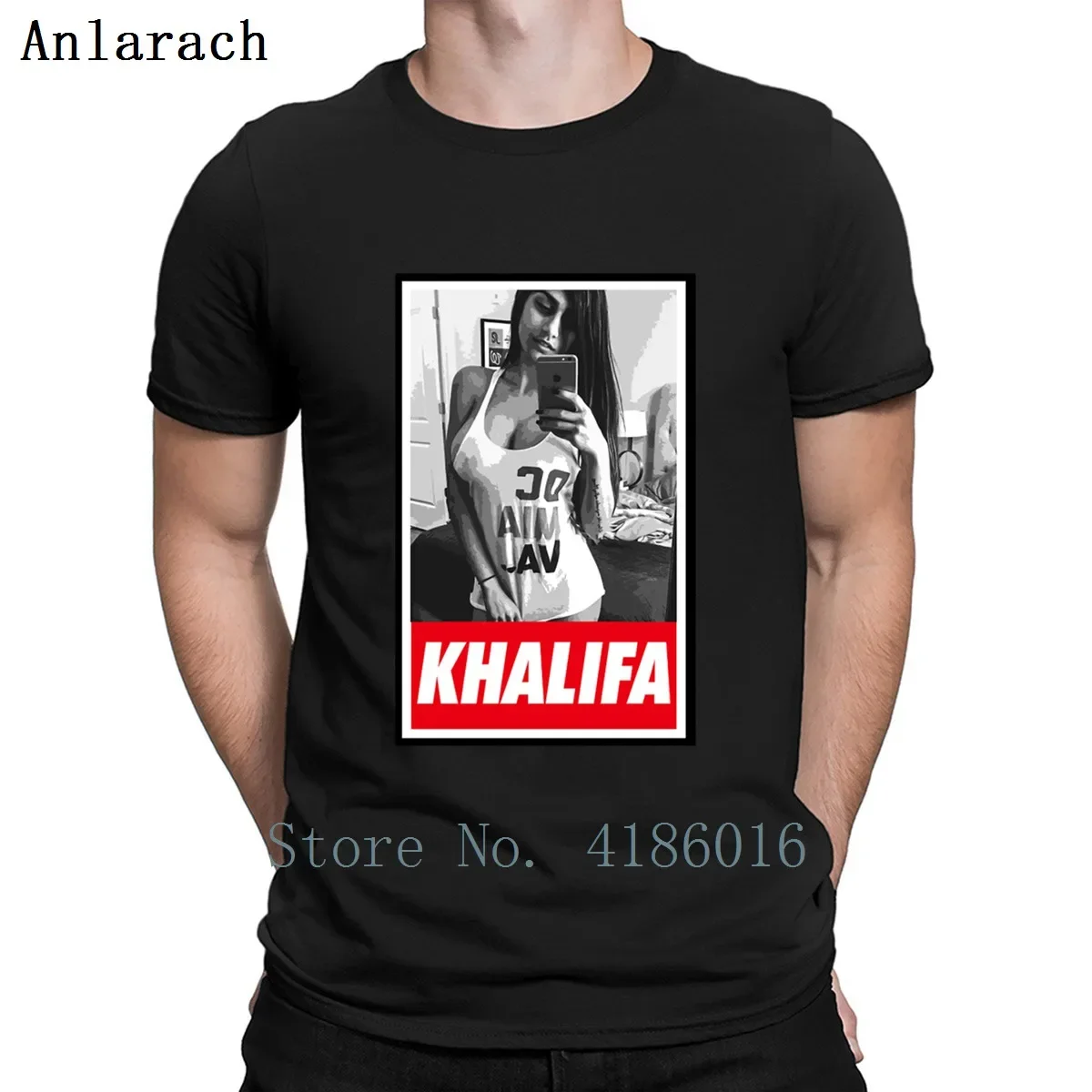 Mia Khalifa T Shirt Customize Breathable Crazy Original Spring Autumn Normal Cotton S-4XL Shirt