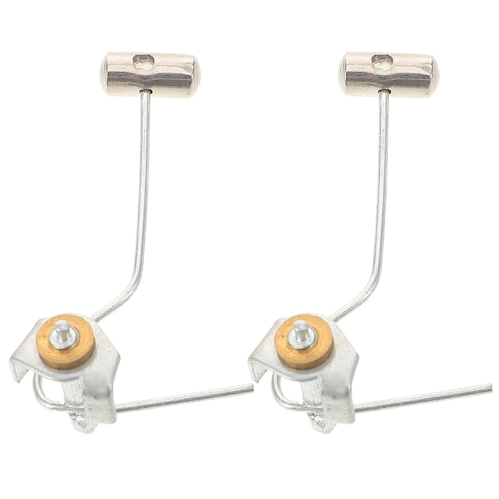 

2pcs Retro Alarm Parts Metal Knock Hammer Replacement Fitting Bell Knocker Diy Making Kit Clock Mechanism Hardware Component