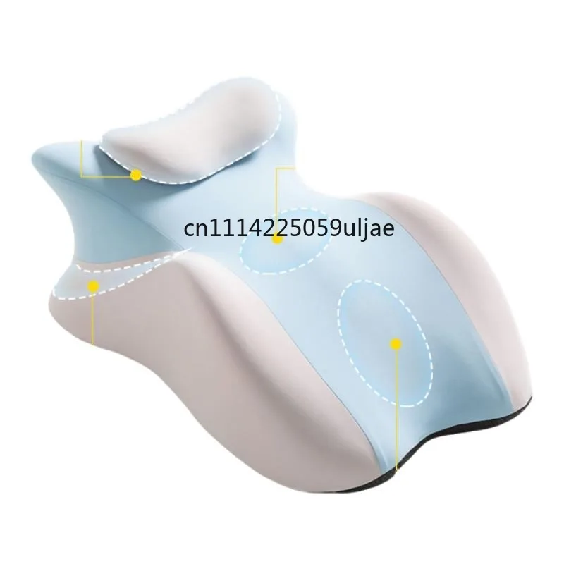 Liegekissen für das Bett, Bauchlagekissen, multifunktionales Bauchlagekissen, ergonomisches Kissen aus Memory-Schaum, maschinenwaschbar und hypoallergen