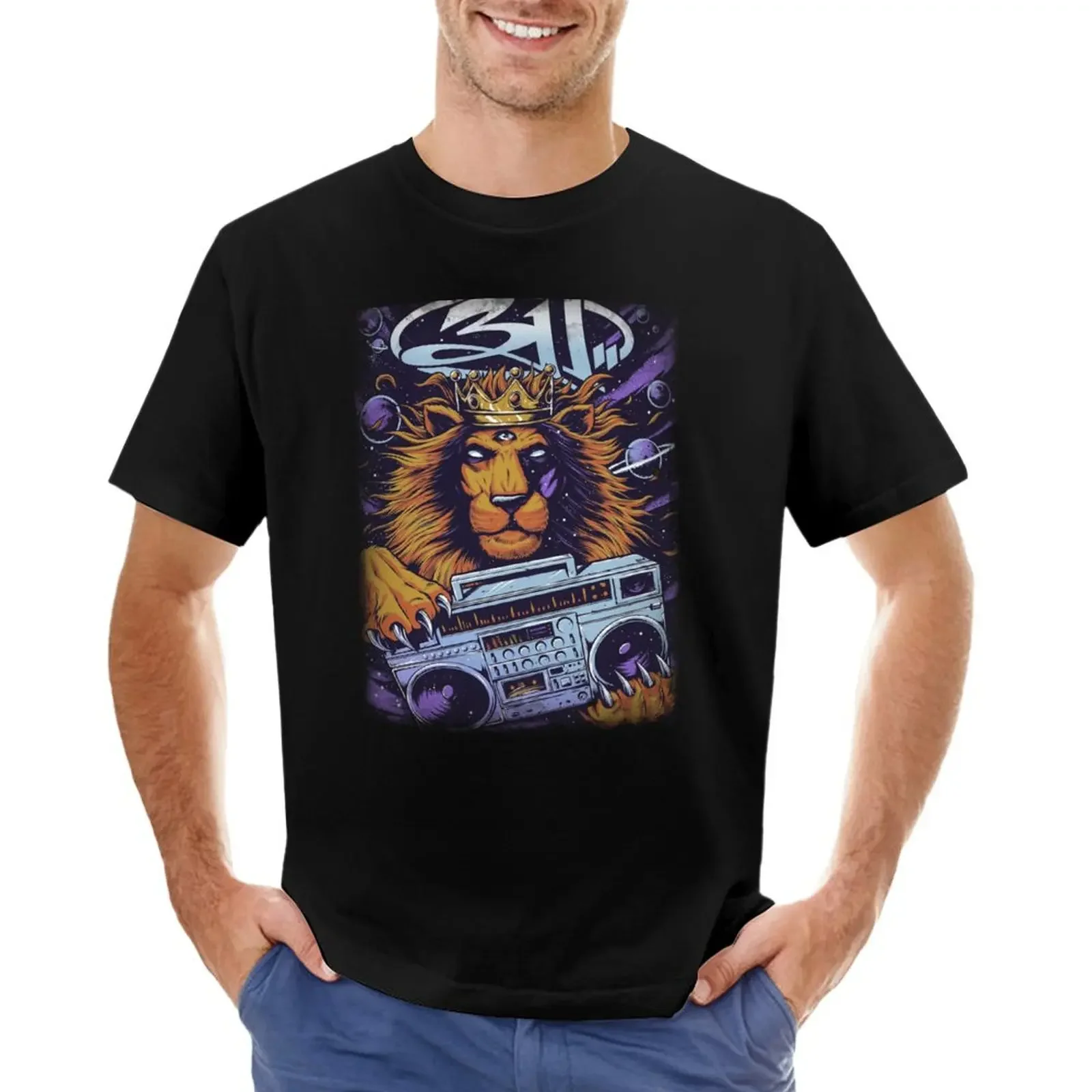 

311  T-shirt plus sizes anime clothes men graphic t shirts