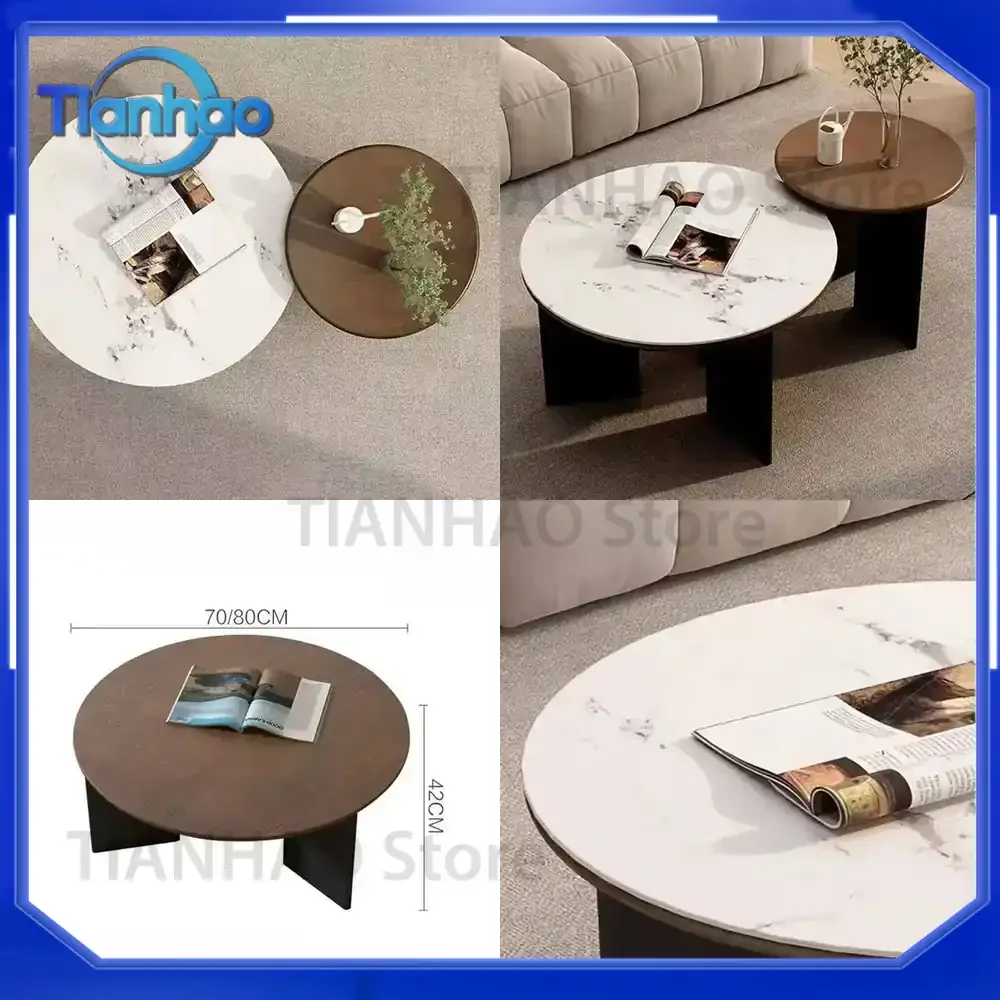 Nordic Style Coffee Table for Unique Personality Design Side Table Space Saving Tisch for Living Room Wohnzimmer Furniture