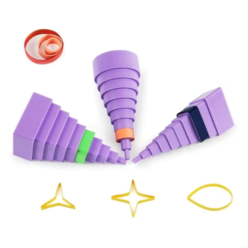  Open-Base Wire Forming Mandrels for Guided Jewelry Wire Shaping