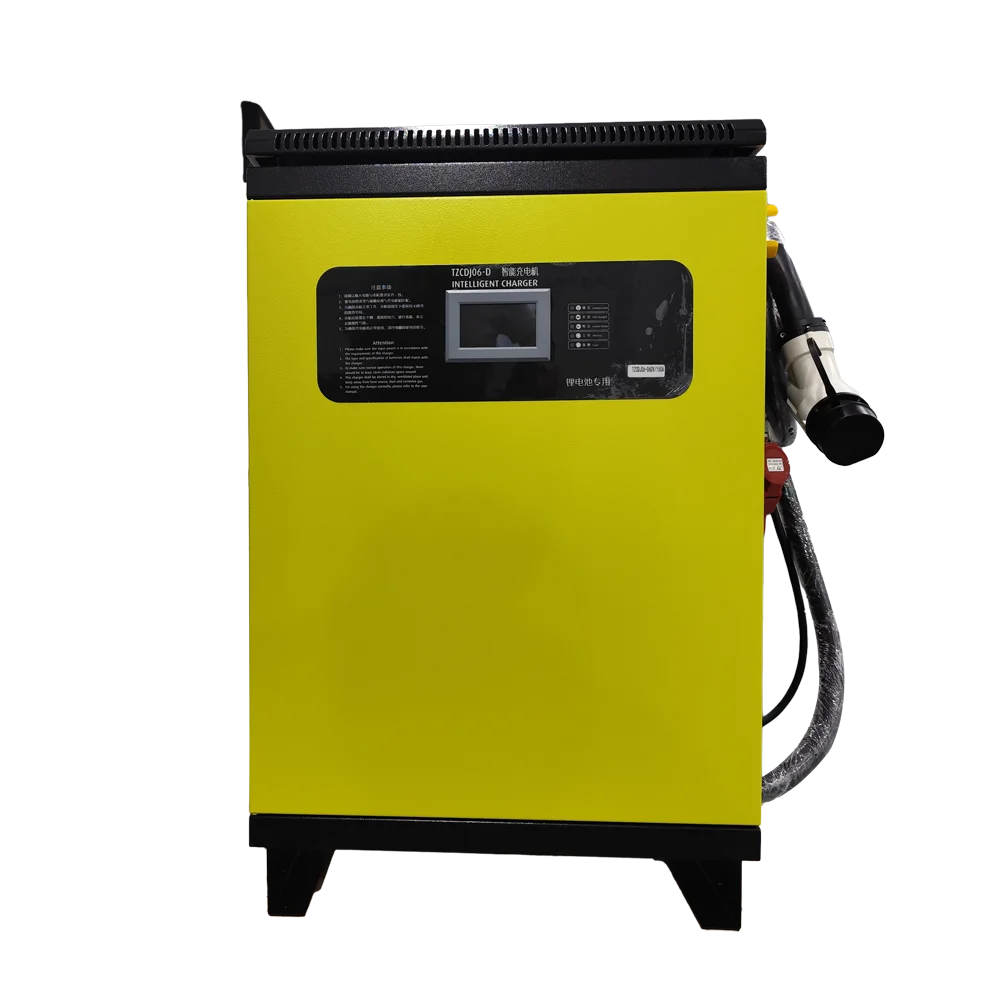 Stacja ładująca AGV TLF MDBOT z możliwością personalizacji, 60V 150A, ładowarka do akumulatorów litowo-jonowych z dotykowym wyświetlaczem dla pojazdów automatycznie sterowanych.