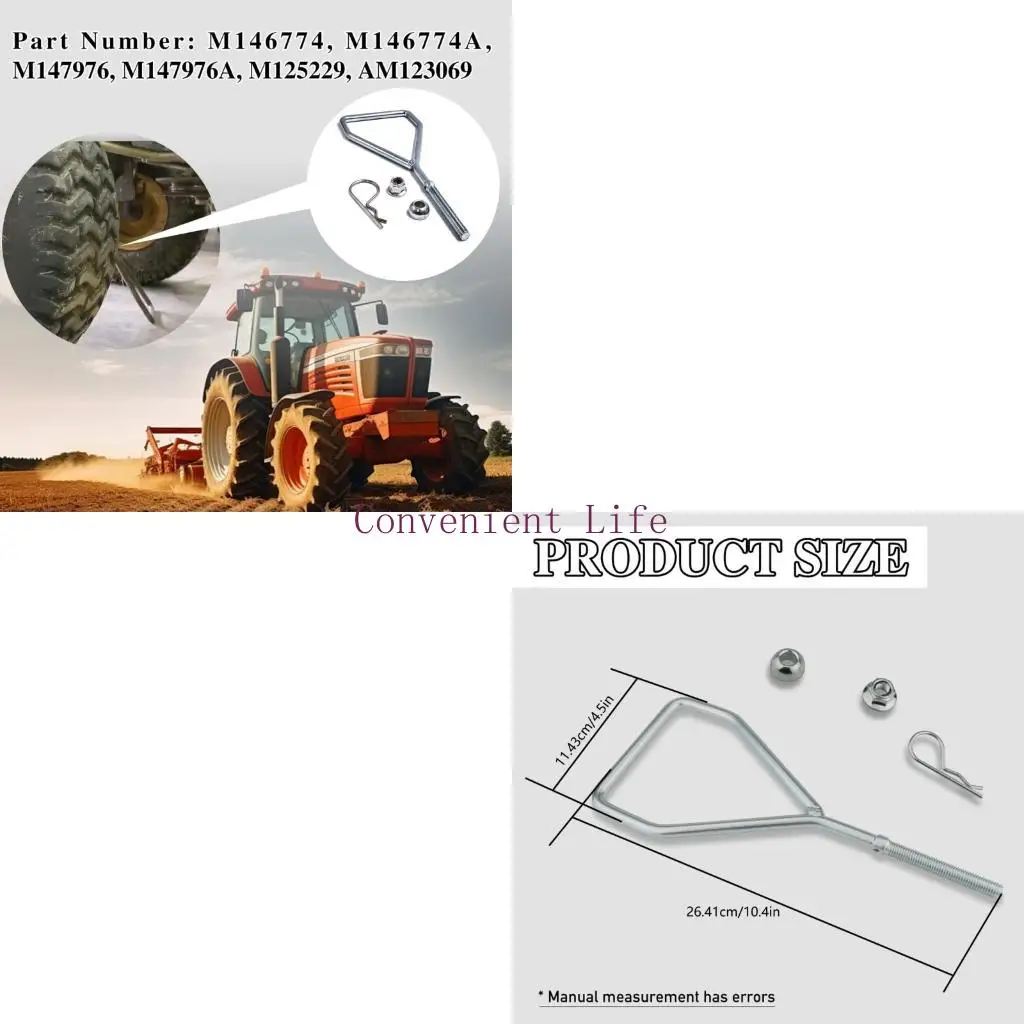 

L1EE Mower Deck Lifting Bracket Hanger Arm Assembly For LT160 LT166 LT170 LT180 Lawn Equipment Deck Stabilization & Alignment