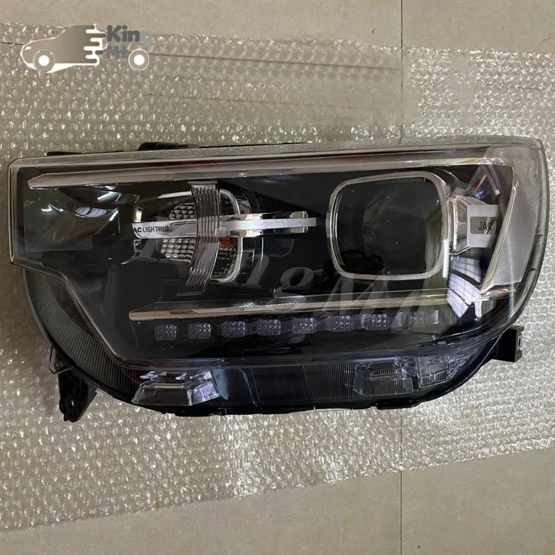 For JAC T8 Halogen Headlight Assembly OEM Style Front Headlamp Head Light Bulb Socket Plug & Play Replacement
