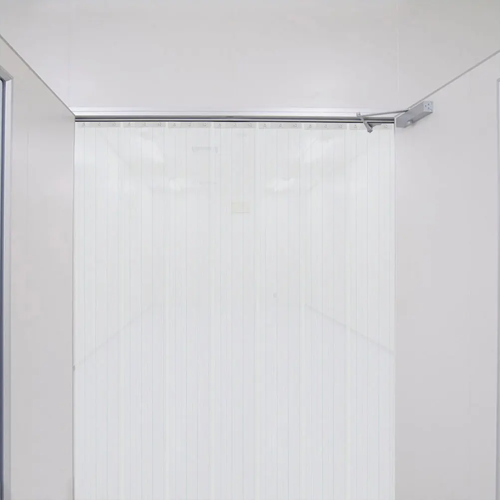 

Strip Door Curtain Kit Commercial Freezer Doorway PVC Windproof Strips Garage Cooler Door Insulation Strip Curtain