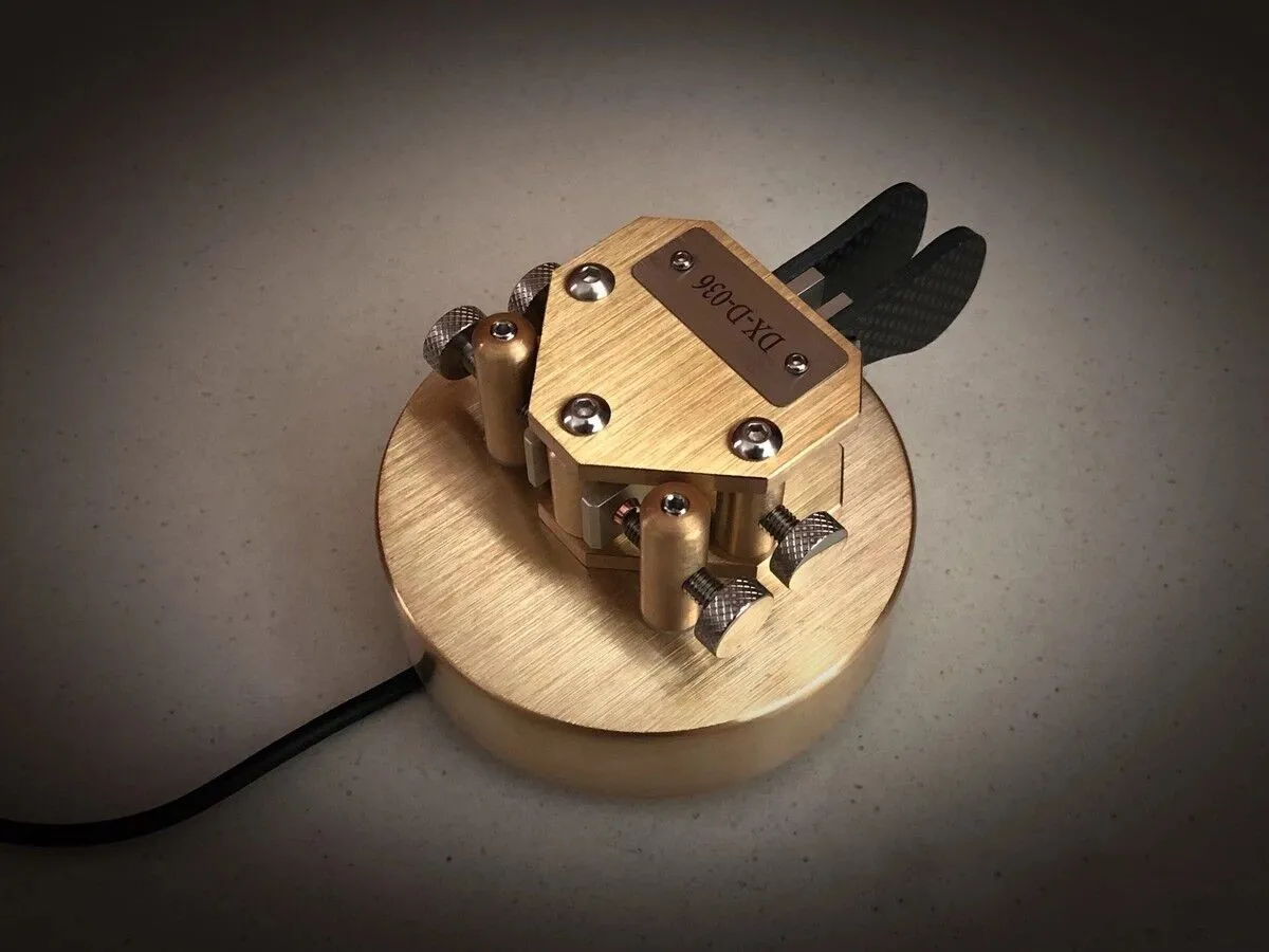 

Morse Code CW Magnetic Iambic key 100% pure copper Magnetic return Paddles Morse Iambic key for Amateur Ham radio
