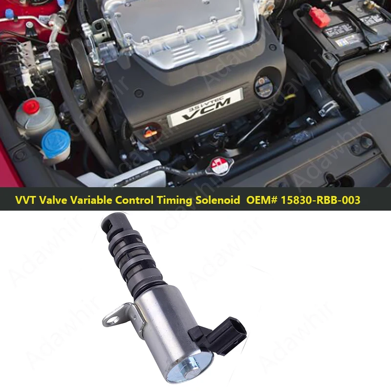 High Quality VVT Variable Valve Timing Solenoid 15830-RBB-003 15830RBB003 918-069 For Honda Civic Accord CR-V