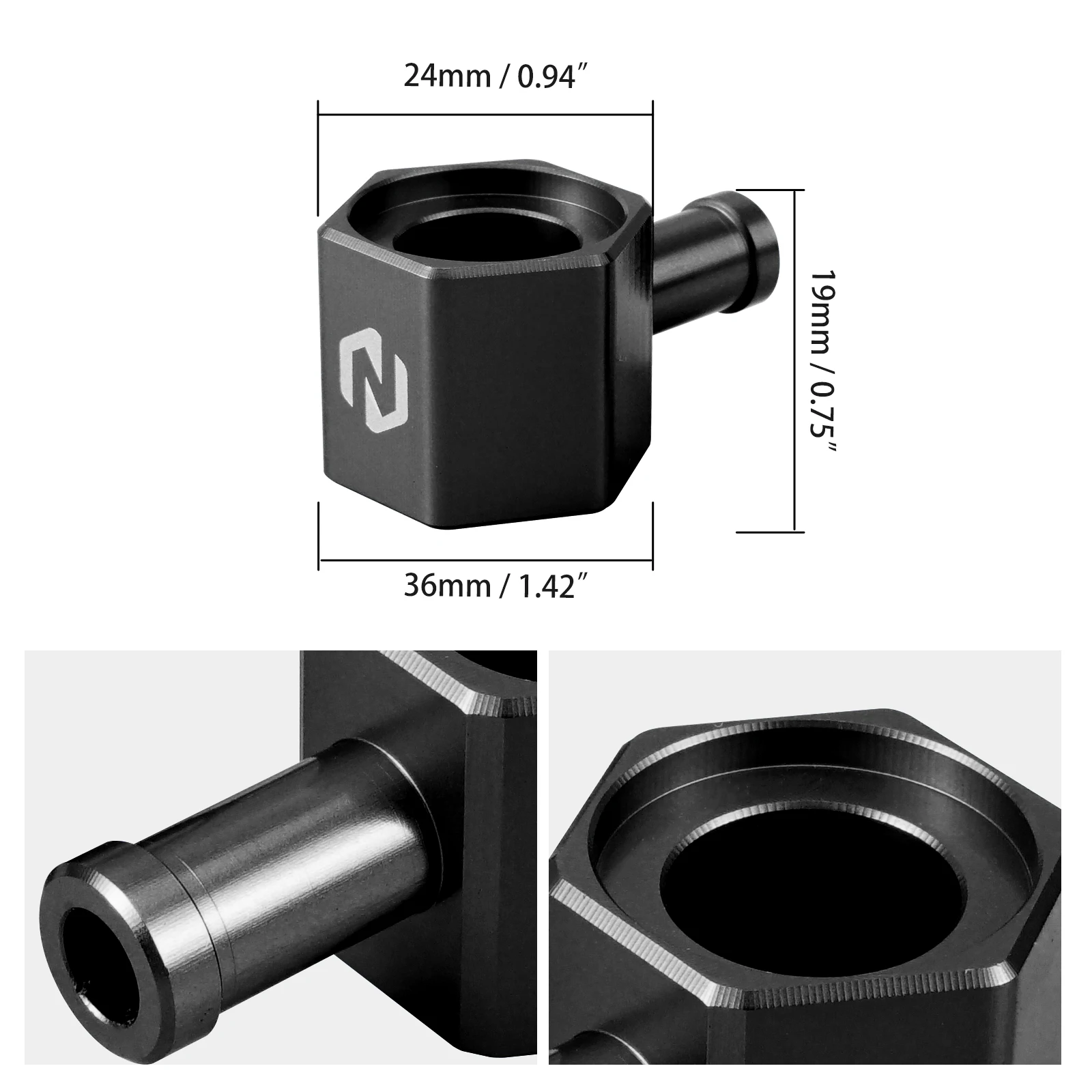 NICECNC For KTM EXC 300 TPi SXF 450 EXCF 350 XCFW 500 For Husqvarna TE 300i TE 250i GasGas EC 300 EC250 Fuel Line Tank Connector