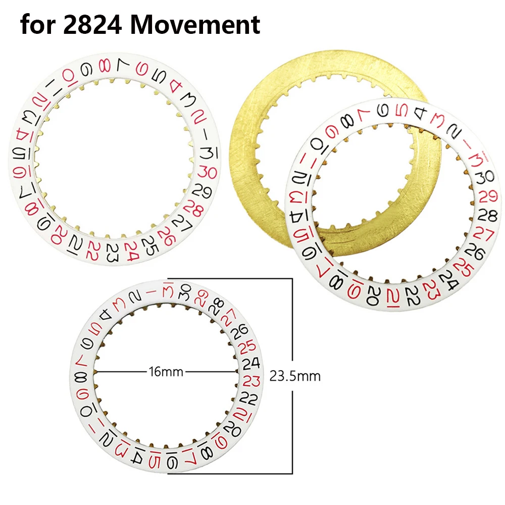 

1 PCS Retro Round Watch Calendar Disk for 2824 Movement Date Wheel Calendars Plate Date Disc Modified Repair Tools Watch Parts