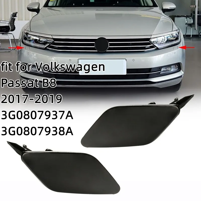 

2 шт./комплект, насадки для омывателя фар Volkswagen Passat B8 2017-2019 3G0807937A 3G0807938A