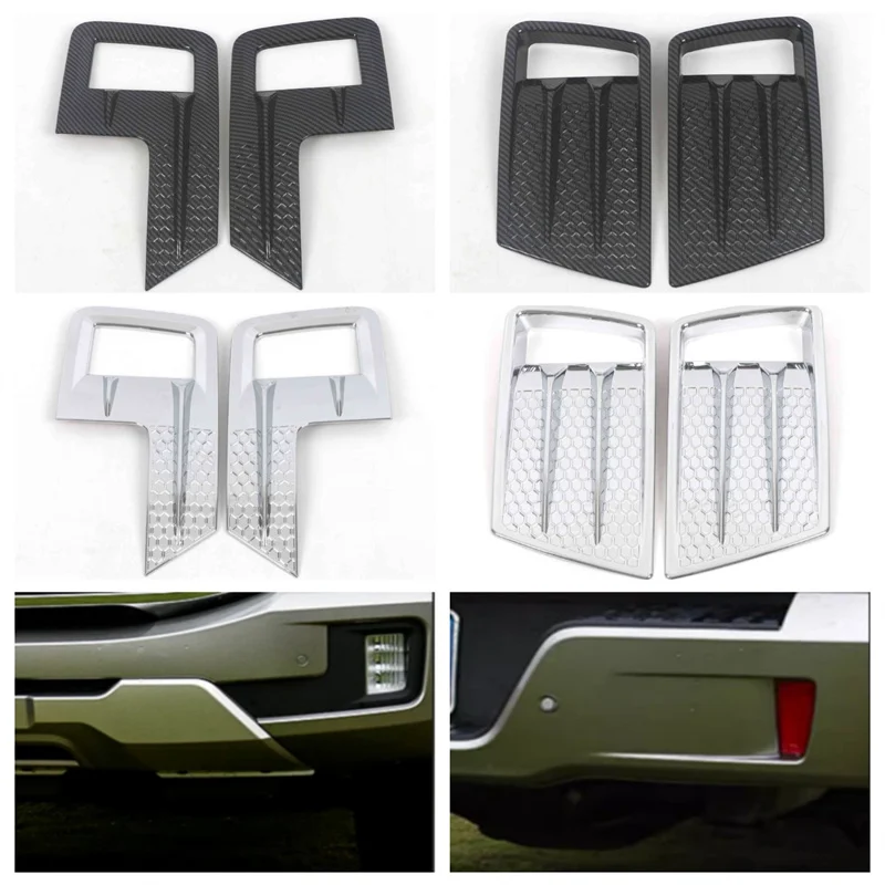 For GWM Cannon Alpha Poer 2023-2025 Car fog light protection frame prevent scratches light concentration sticker