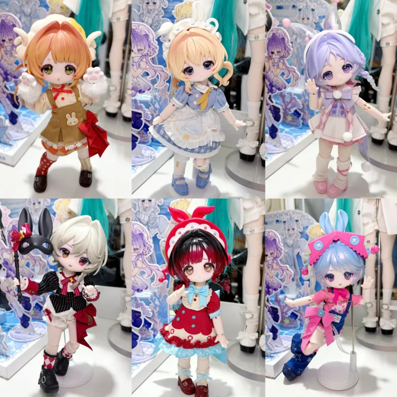 

Оригинальная серия Blind Box Come4free Bonnie Bunny Dream Casket, 6-е поколение, специальная кукла с подвижным телом, загадочная коробка-сюрприз, подарочные игрушки