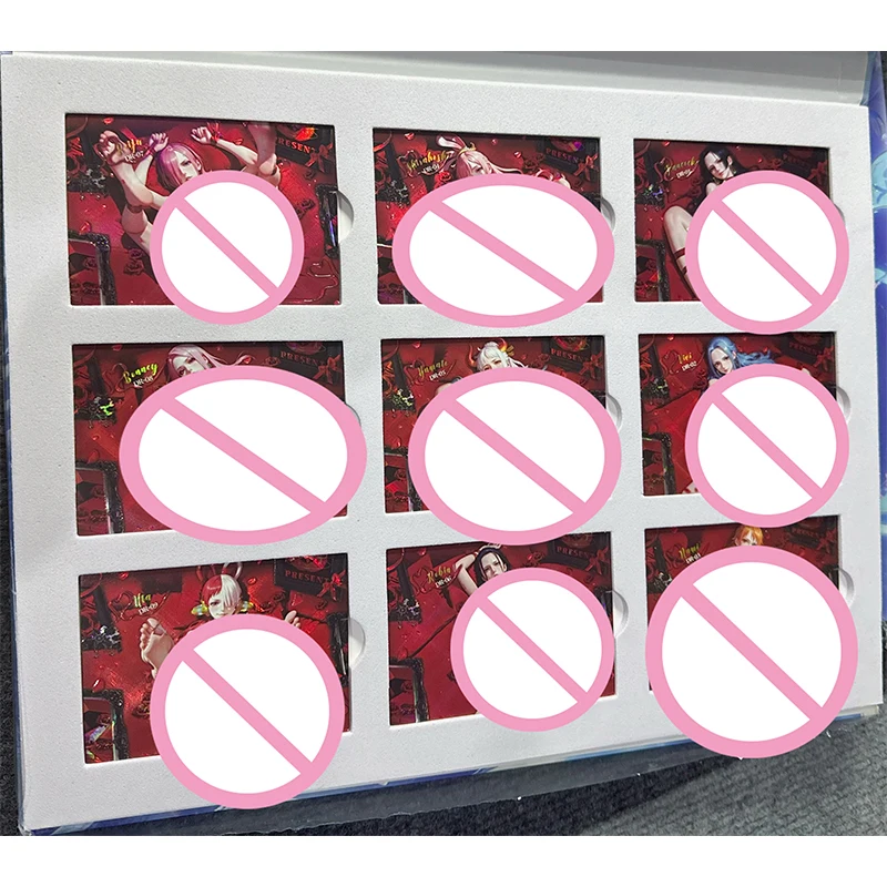 Anime ONE PIECE Rare SRX SAR EXP DR tarjeta coleccionable Reiju Shirahoshi Hancock Bonney Yamato Vivi Uta juguetes para niños regalo de cumpleaños