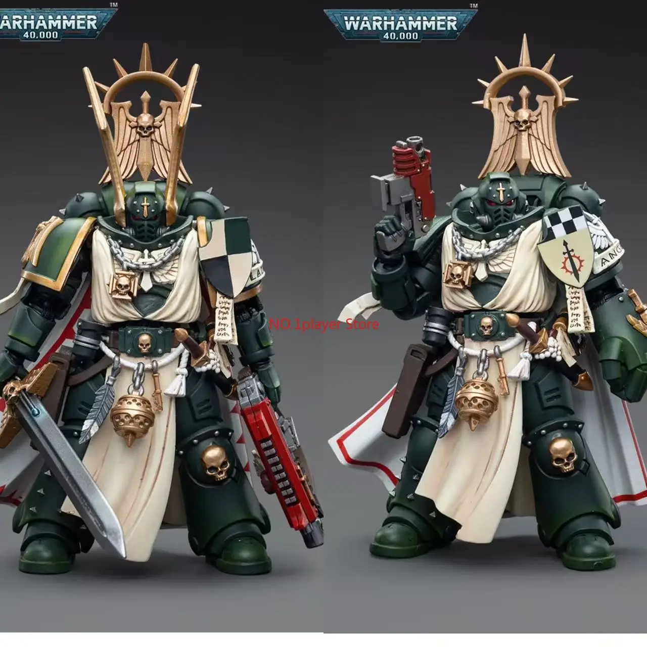 

Фигурка JOYTOY Dark Source Dark Angels Master Lazarus с Power Fist