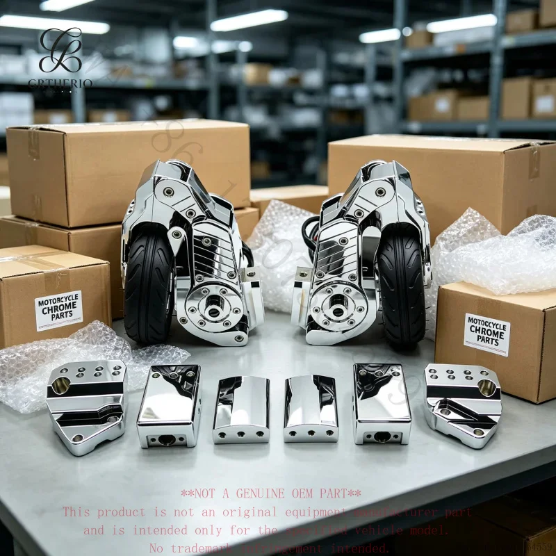 For Touring King Electra Road Street Glide CVO Motorcycle Landing Gear Auxiliary Wheels Parking Bracket