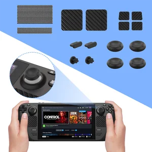 Untuk Kit Pelindung Host Steam Deck Stiker Tombol Trackpad Penutup Silikon Rocker Steker Debu Tahan Debu untuk Aksesori Steam Deck 8 penggantian tombol steam deck penjualan terbaik - №