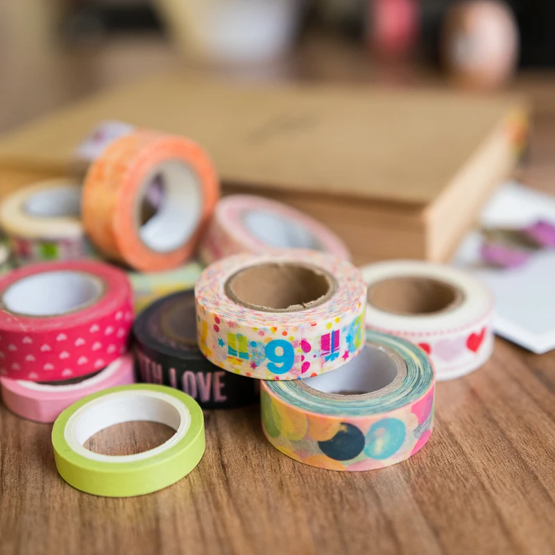 Customized productMost popular custom easy tear printed washi tape for celebration decorative