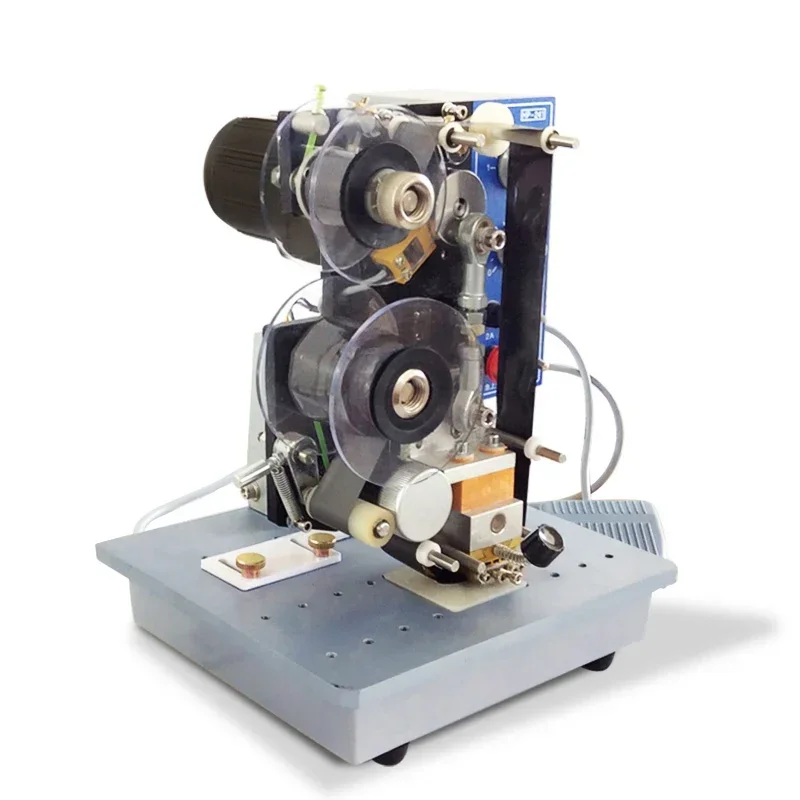 220V NEW Electric Ribbon Coding Machine HP-241B Electric Ribbon Coder Printing Production Date Ink Digital ImitationInkjet Codin