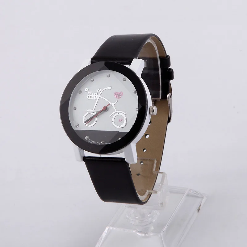 

New Bicycle Men Dress Watch Fashion Simple Style Casual Wristwatch Hours Gift LL@17