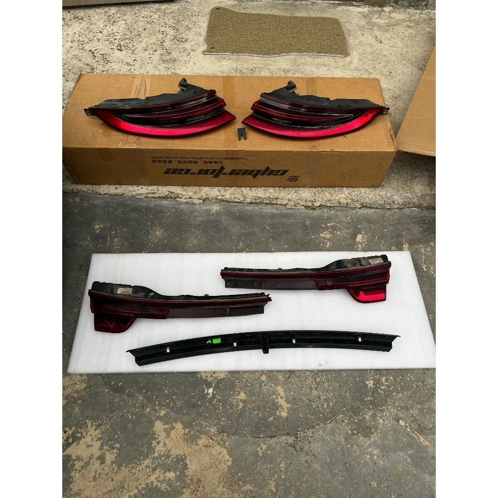 LED Tail Light Through Lamp For Porsche Panamera 971.1 / 971.2 2019-2023 taillight Turn Signal Brake Backup lamp Car accessories