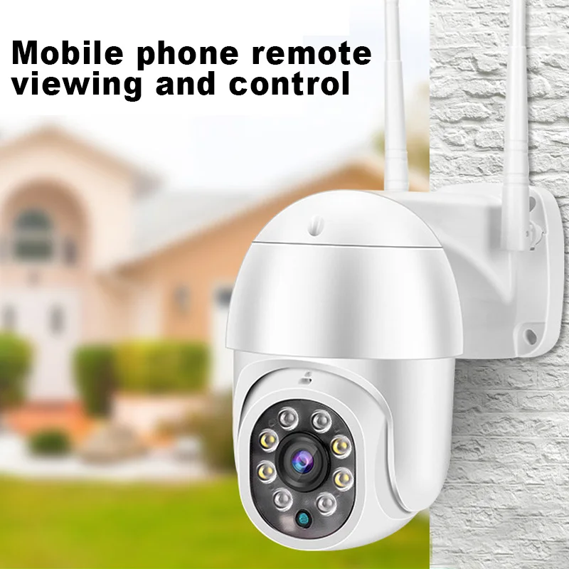 Security Cameras for Home Security Infrared Night Vision Outdoor Waterproof IP66 HD Mobile Phone Remote Control