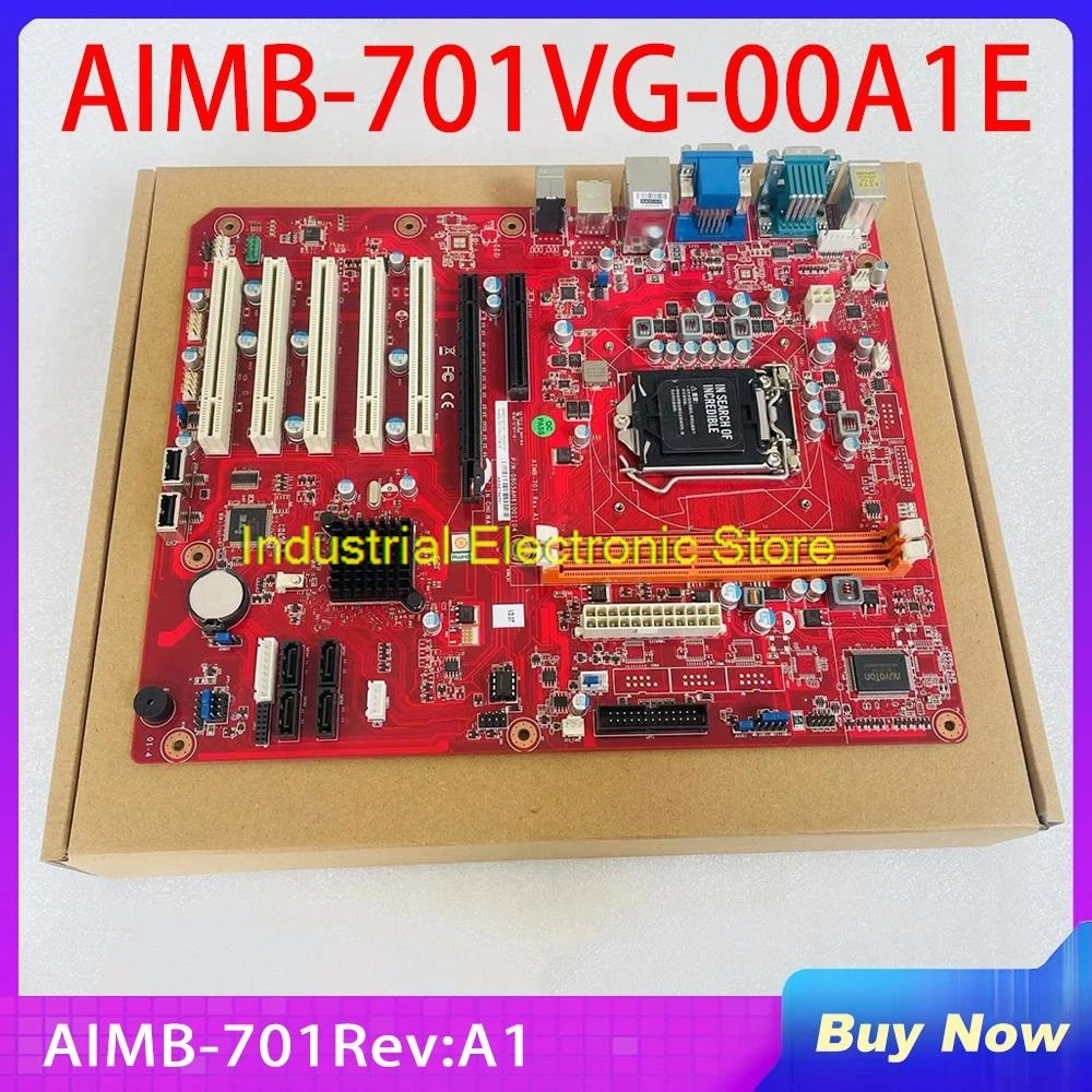 IPC-510 610L Industrial Computer Motherboard AIMB-701Rev:A1 AIMB-701VG-00A1E