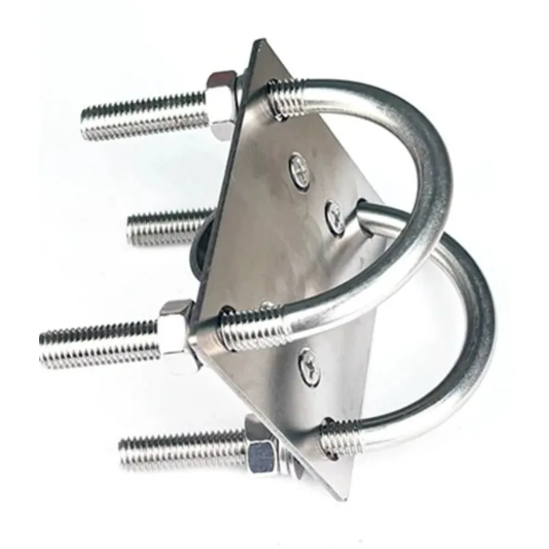 For FRP Antenna Fixture 316L Stainless Steel Fixture Anti-salt Spray Corrosion Resistance