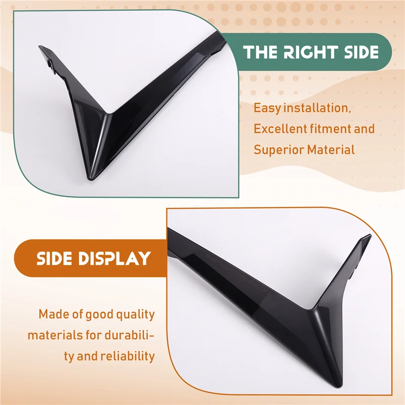 

A90Q-боковые воздушные дефлекторы мотоцикла, дефлектор ветра, декоративный боковой обтекатель лобового стекла для Honda Forza750 Forza 750 2025