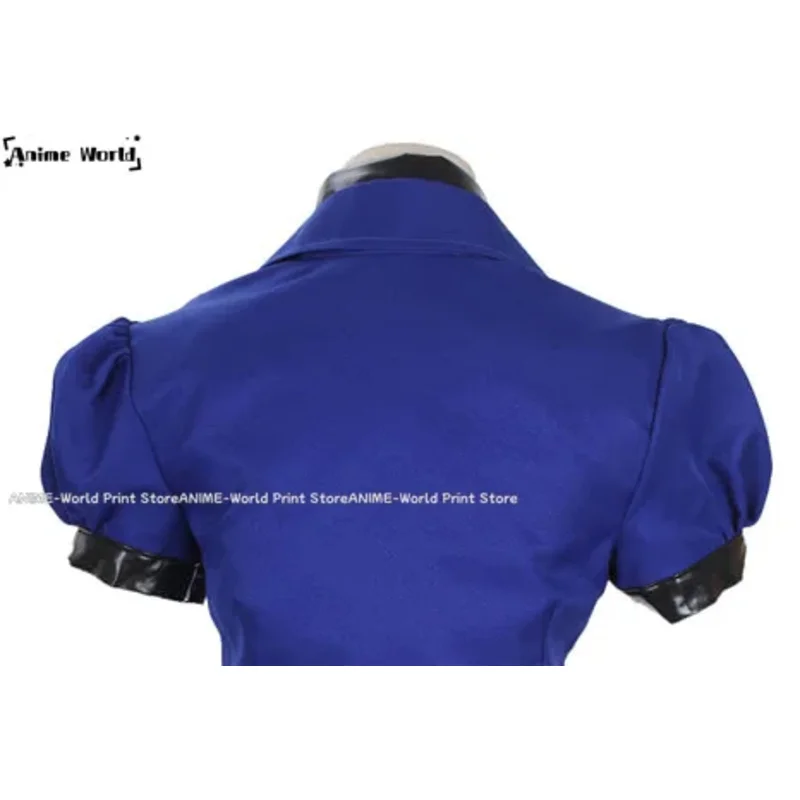 

New《Custom Size》Game the Sheriff of Piltover Caitlyn Blue Cosplay Costumes NJYGMFF2025