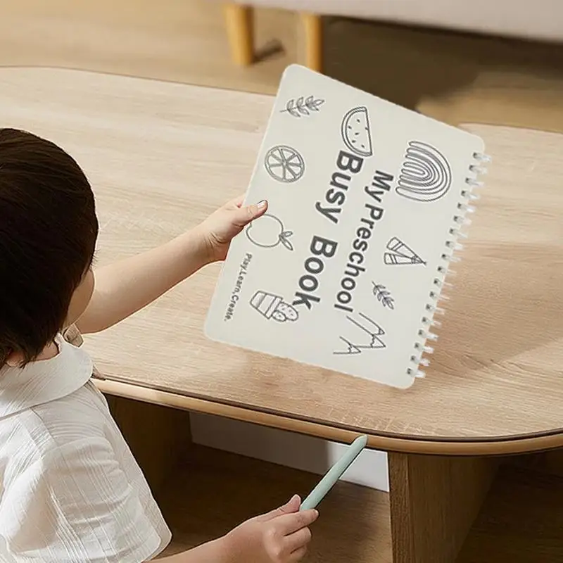 Veilig boek voor peuters Voorschoolse werkboeken voor het leren van kindereducatie Werkboek met rijke thema's voor schoolautovliegtuig