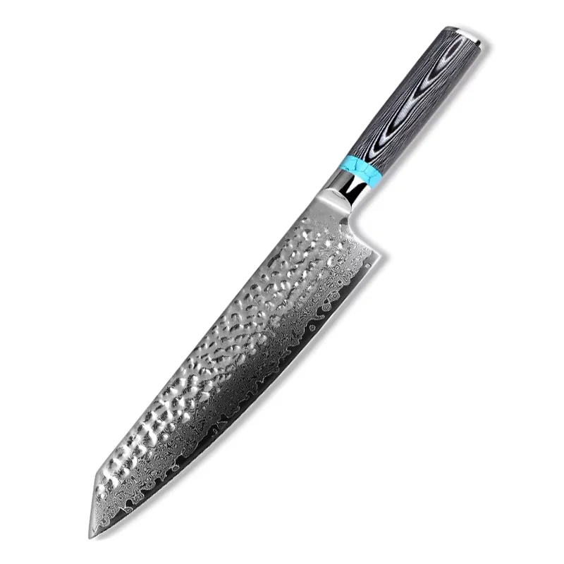 

XITUO Damascus Steel Chef knife sharp 8 inch Kitchen knife Japanese 67 Layers VG10 Steel Blade Chef Santoku Cleaver Meat Knife