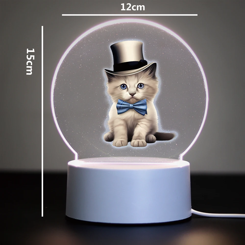 Ragdoll Creative Table Bedside Lamp 16 Color Changing Rgb Ambient Lights For Bedroom Festival Home Bedside Gaming Room Decor