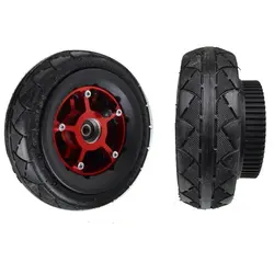 6inch Electric Skateboard Inflatable Shock Absorbing Wheels Mountain Skateboard Tires 155*50 General Purpose Tires Scooter Wheel