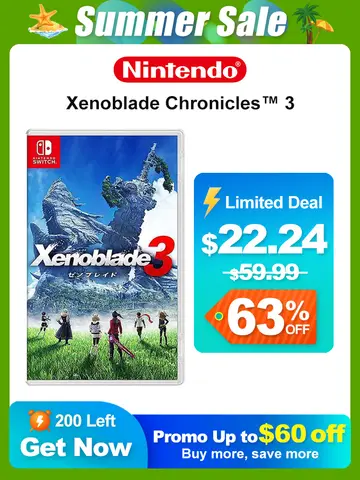Xenoblade Chronicles 3 Nintendo Switch Game Deals 100% Official Physical Game Card RPG Genre for Switch OLED Lite Game Console
