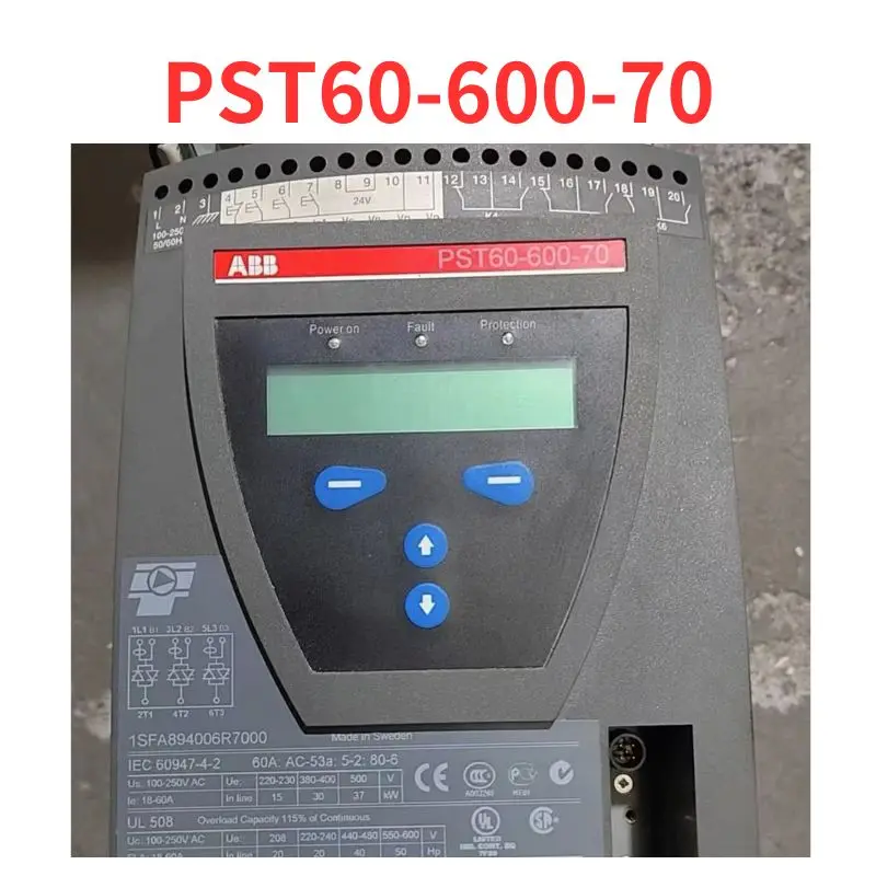 

Second-hand PST60-600-70 Soft start test OK Fast Shipping