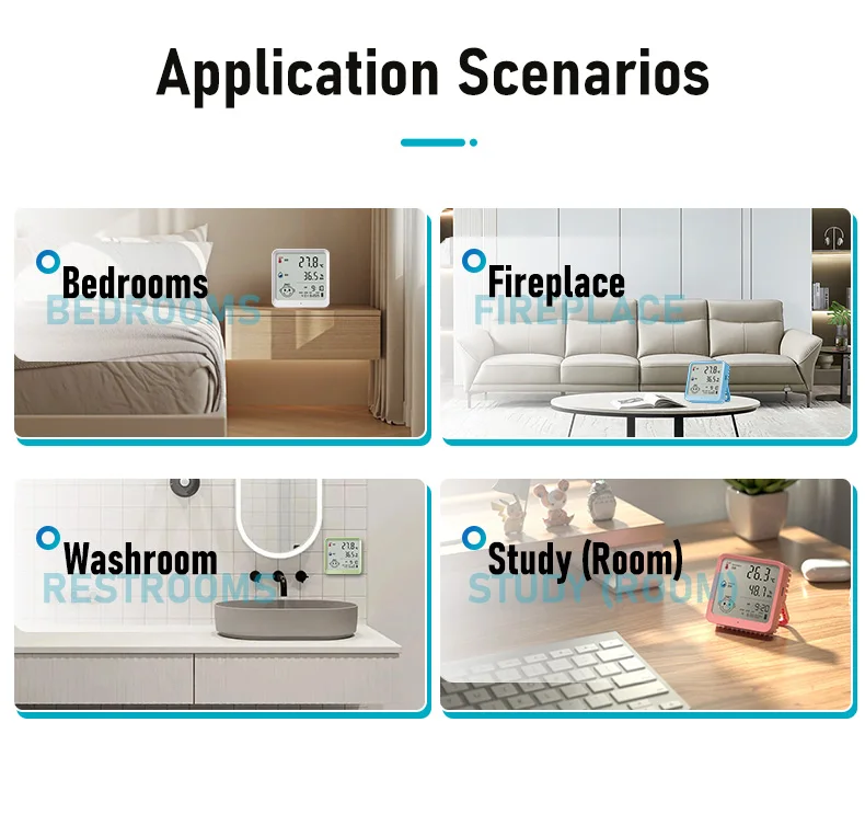실내 온습도계 디지털 온도계